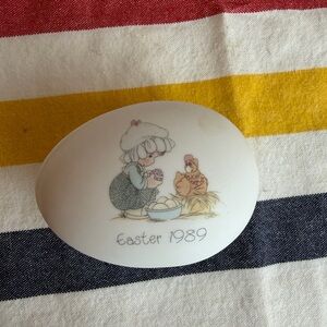 Precious Moments Easter 1989 Trinket Dish